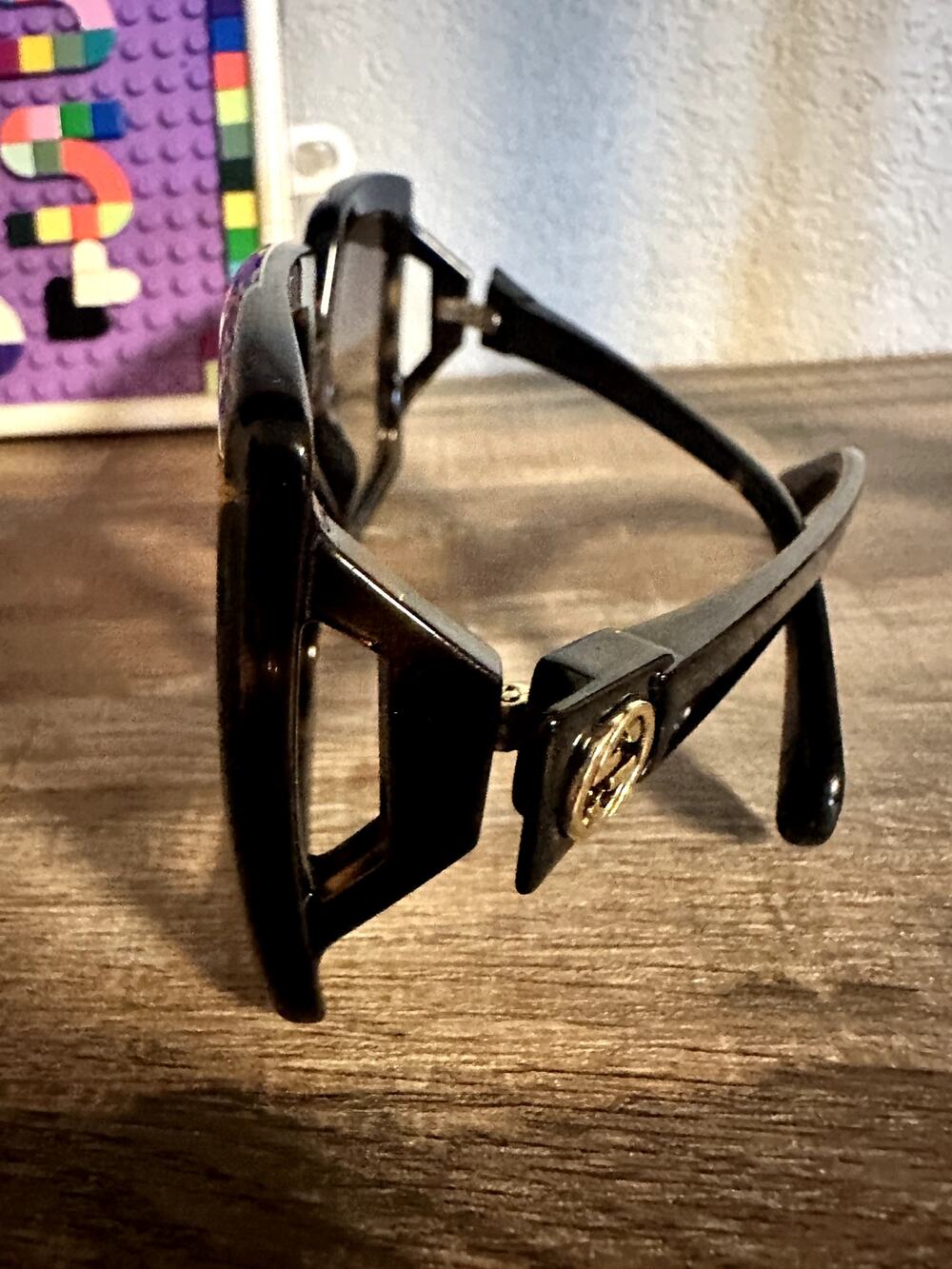 Gucci Oversized Square Sunglasses Dark Havana / Brown Gradient (GG0876S 002)